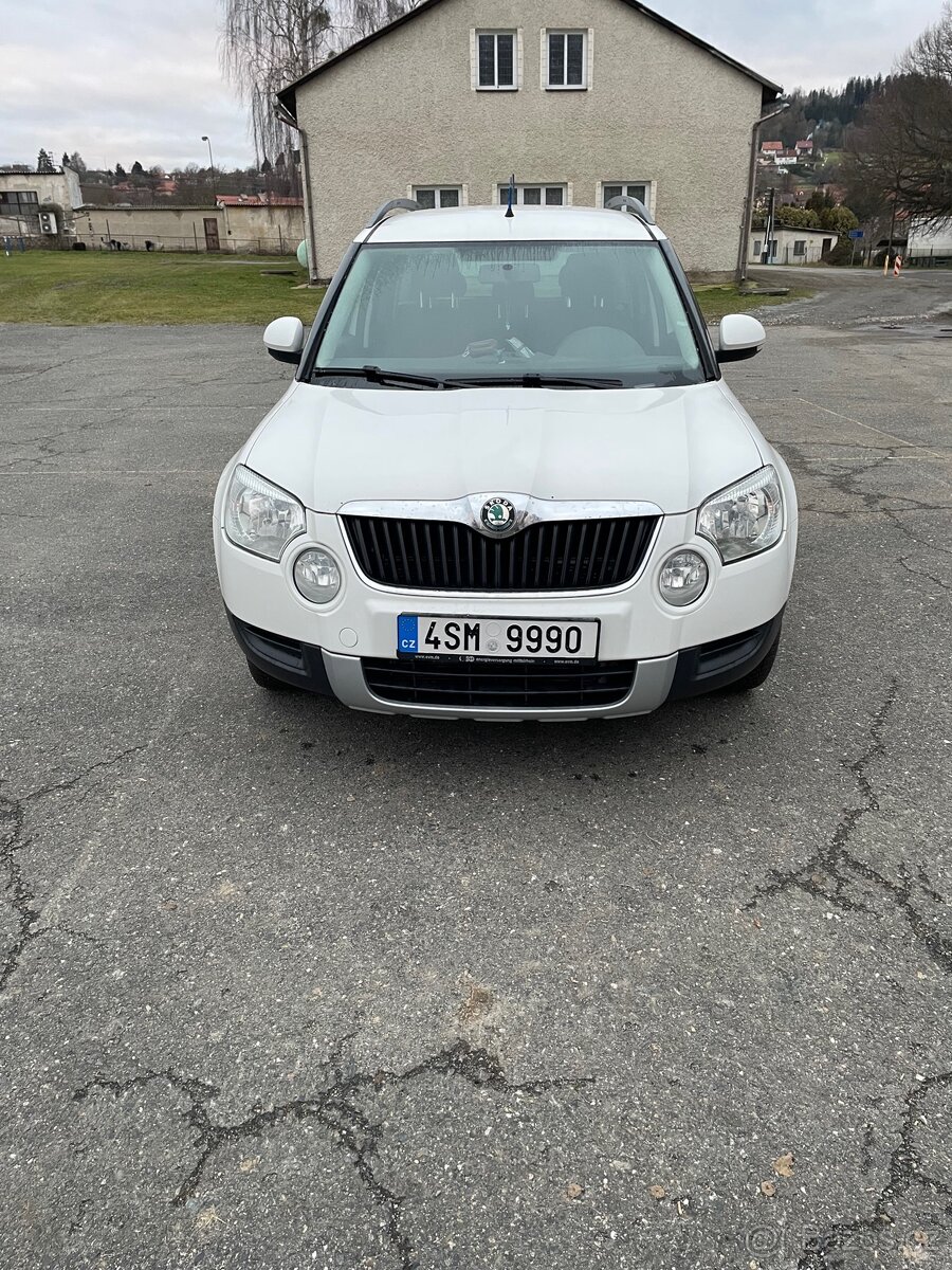 ŠKODA YETI 2.0 TDI 4X4, tažné