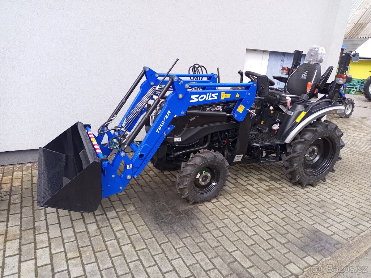 malotraktor 4x4 Solis S26 Hst prodám