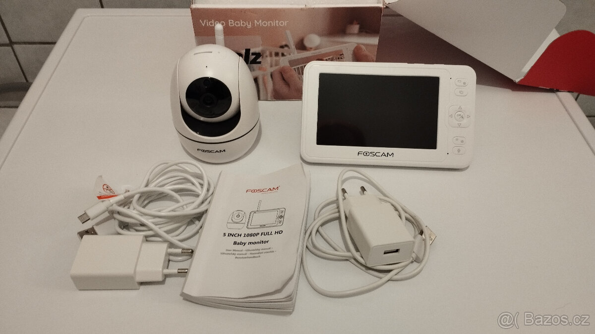 Videochůvička Foscam Baby monitor BM1 - funkční - záruka