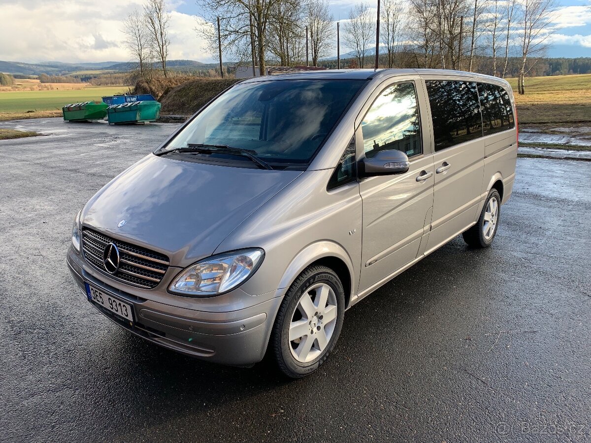 MERCEDES-BENZ VIANO V6 3.0CDi + camping vestavba VISU