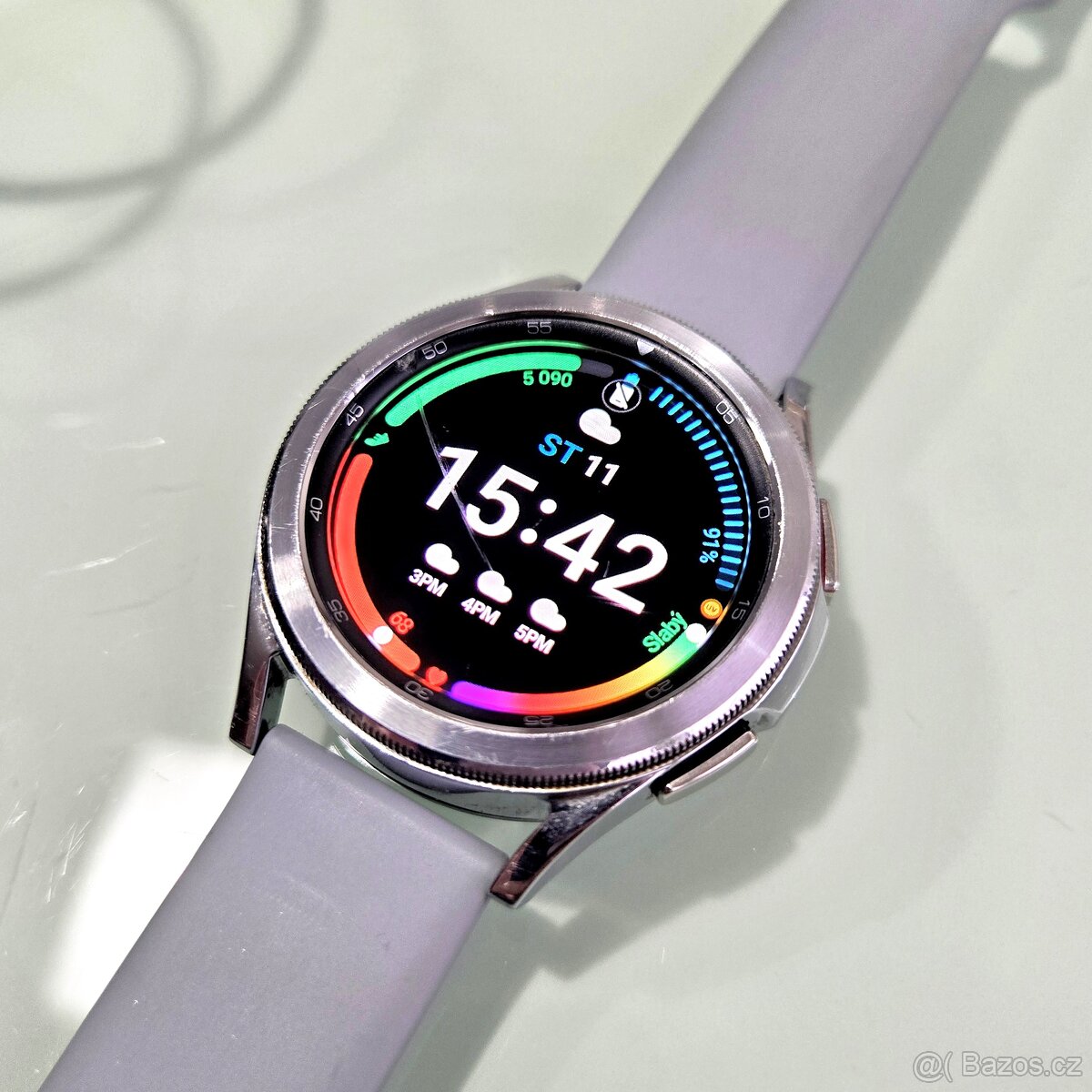 Galaxy Watch 4 Classic, 42mm + řemínek a nabíječka