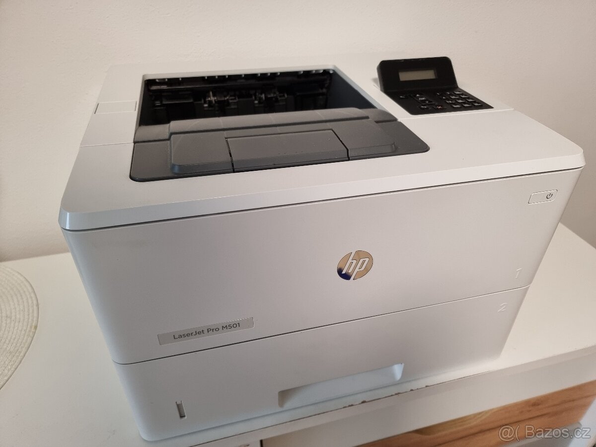 Laserova CB tiskarna HP LaserJet Pro M501dn | 80% toner