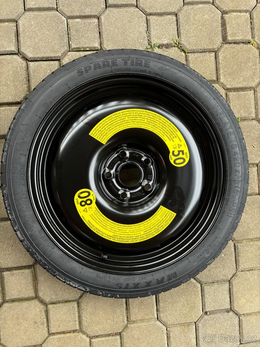 Dojezdové kolo 5x112 R18