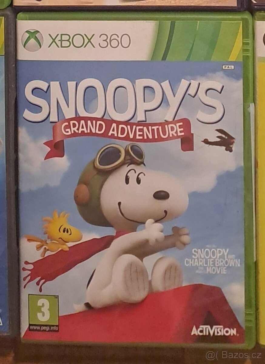 Hra na Xbox 360 - Snoopy's Grand Adventure