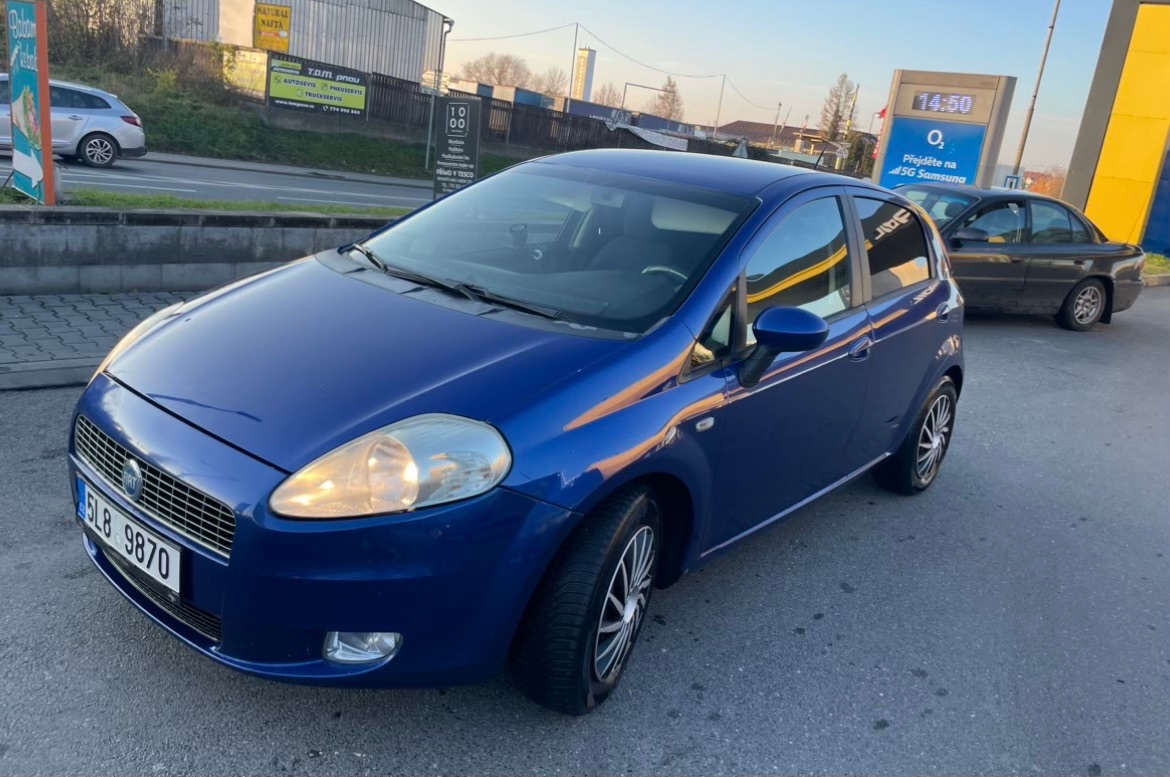 Fiat GRANDE Punto 1.9 JTD, Rok 2007. 6 kvalt.Klima, tažné