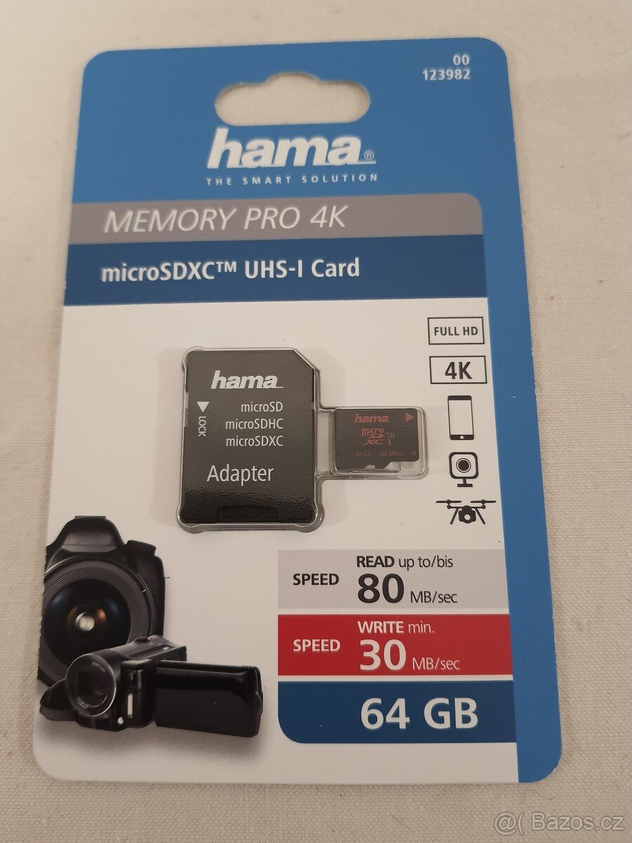 paměťová karta Hama 64 GB