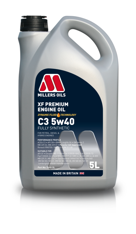 Millers Oils XF PREMIUM 5W40 (2,5L)