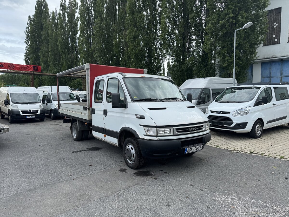 Iveco daily valník 7 míst 3.0 HPi 100kw tupláky