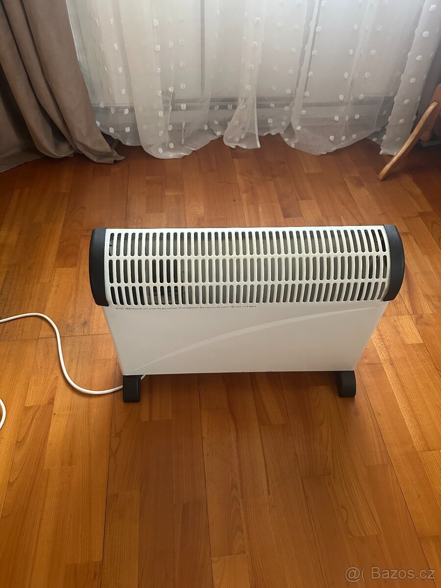 Elektrický konvektor ,teplovzdusne topidlo s ventilatorem