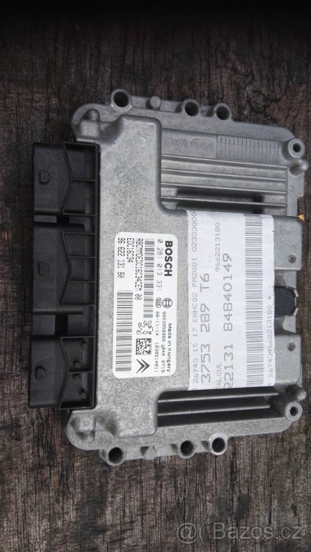 Peugeot-Citroen ECU Bosch EDC16C34 281013331 9662213180