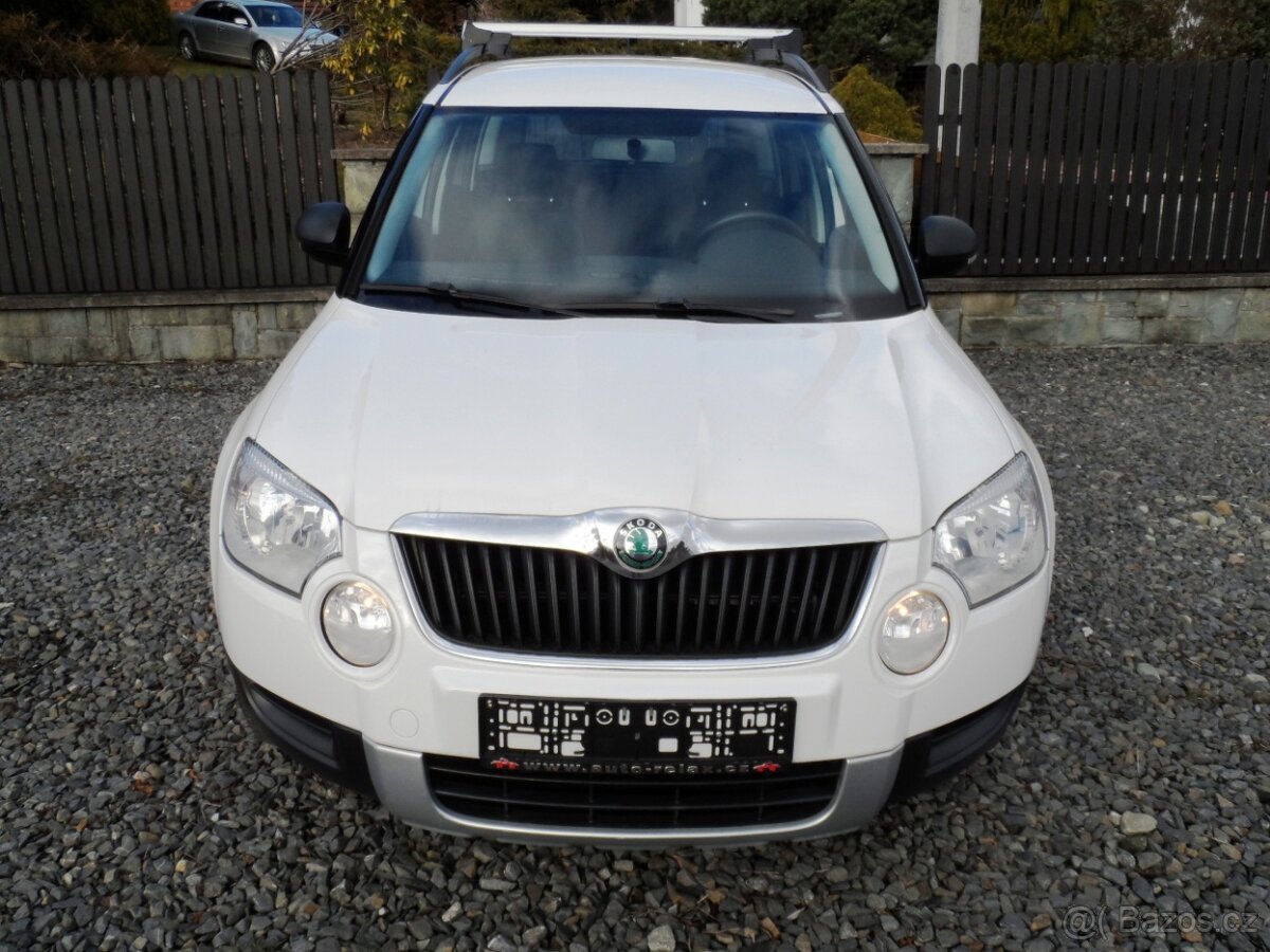 Škoda Yeti 2.0 TDI 81KW 4X4 1.Majitel Bez koroze R.V.04/2012