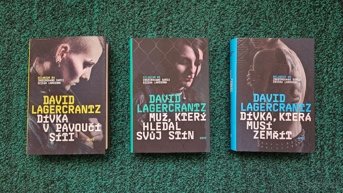 David Lagercrantz: Milénium 4-6