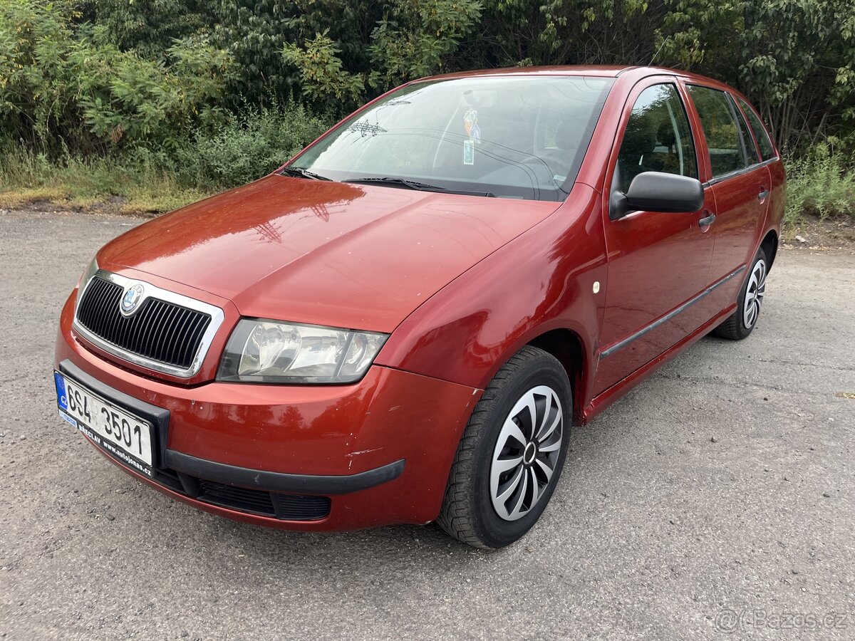 Škoda Fabia Kombi 1.2 HTP - KLIMA - tažné zař.- STK 9/2026