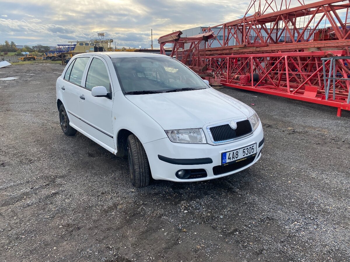 Škoda Fabia 1.4tdi, 55kw, rok 2005