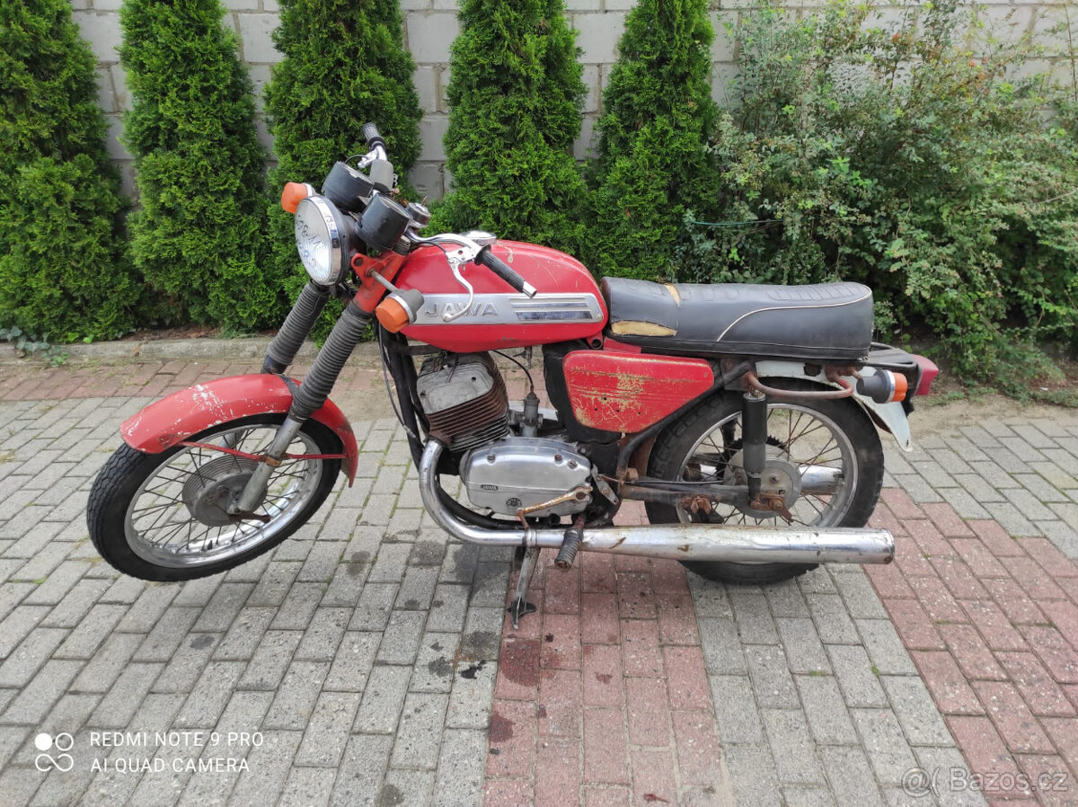 Jawa 350 634 konopnica + EU TP na prihlaseni