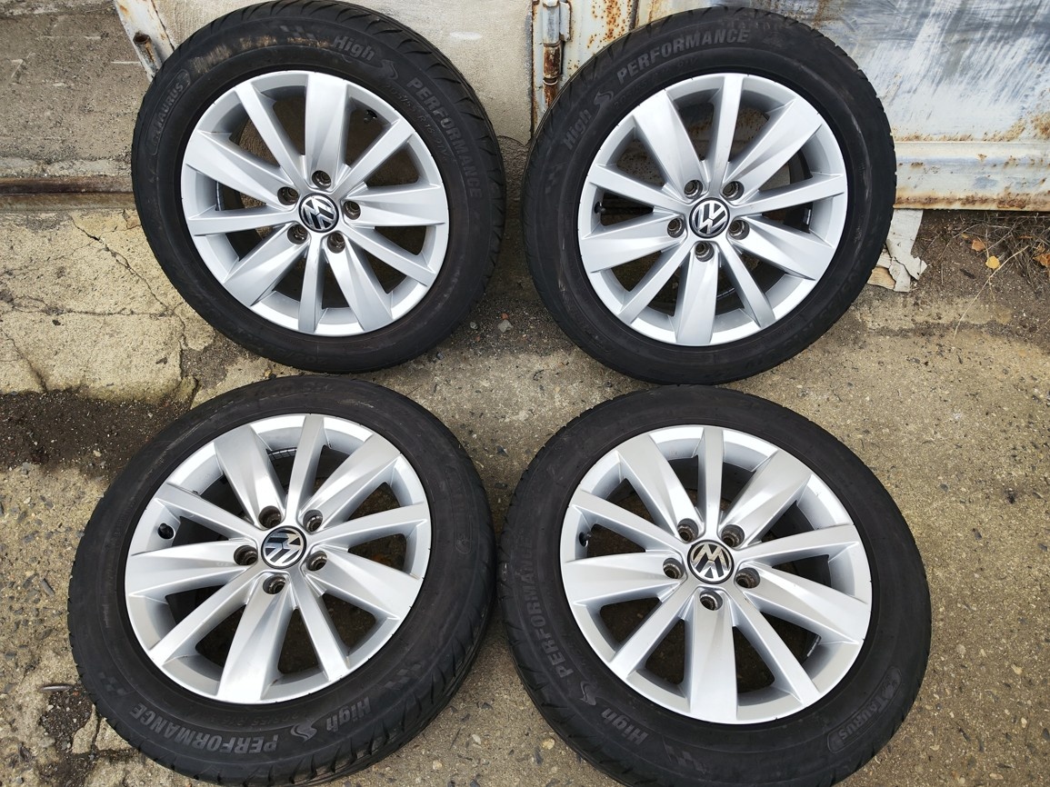 16"letní alu sada Perugia 5x112 origo Passat B6 Golf Touran