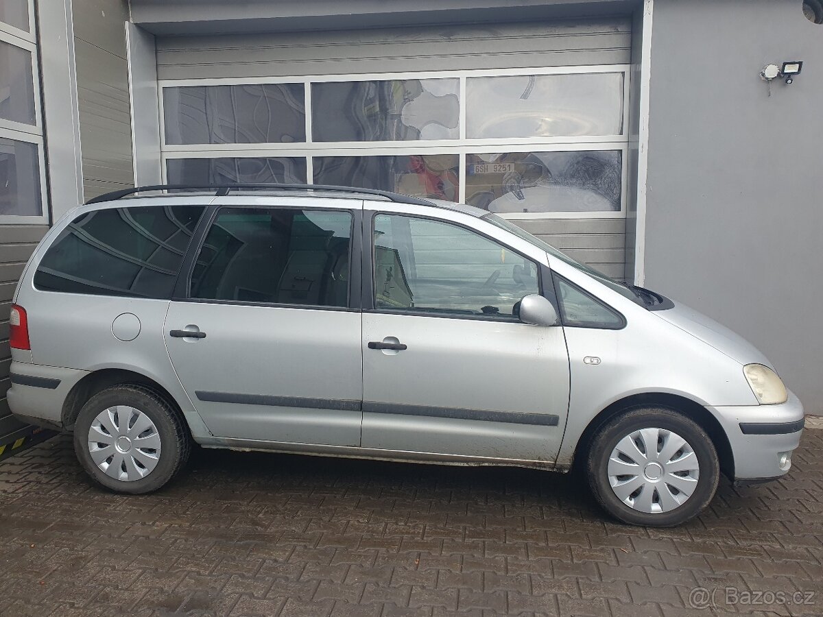 Ford galaxy 1.9TDI 85kw automat 7-míst klima STK