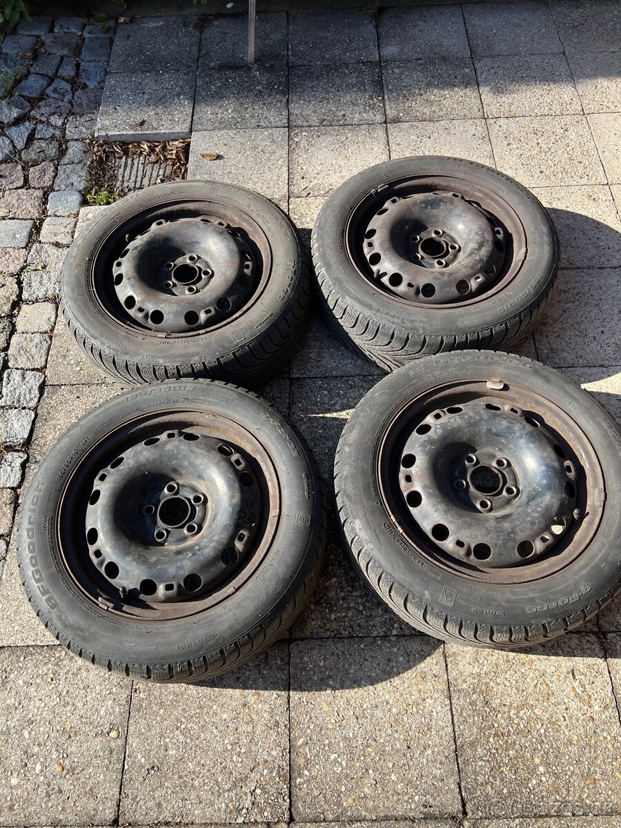 Zimní kola 15” 185/60 Škoda Roomster, Fabia, Rapid