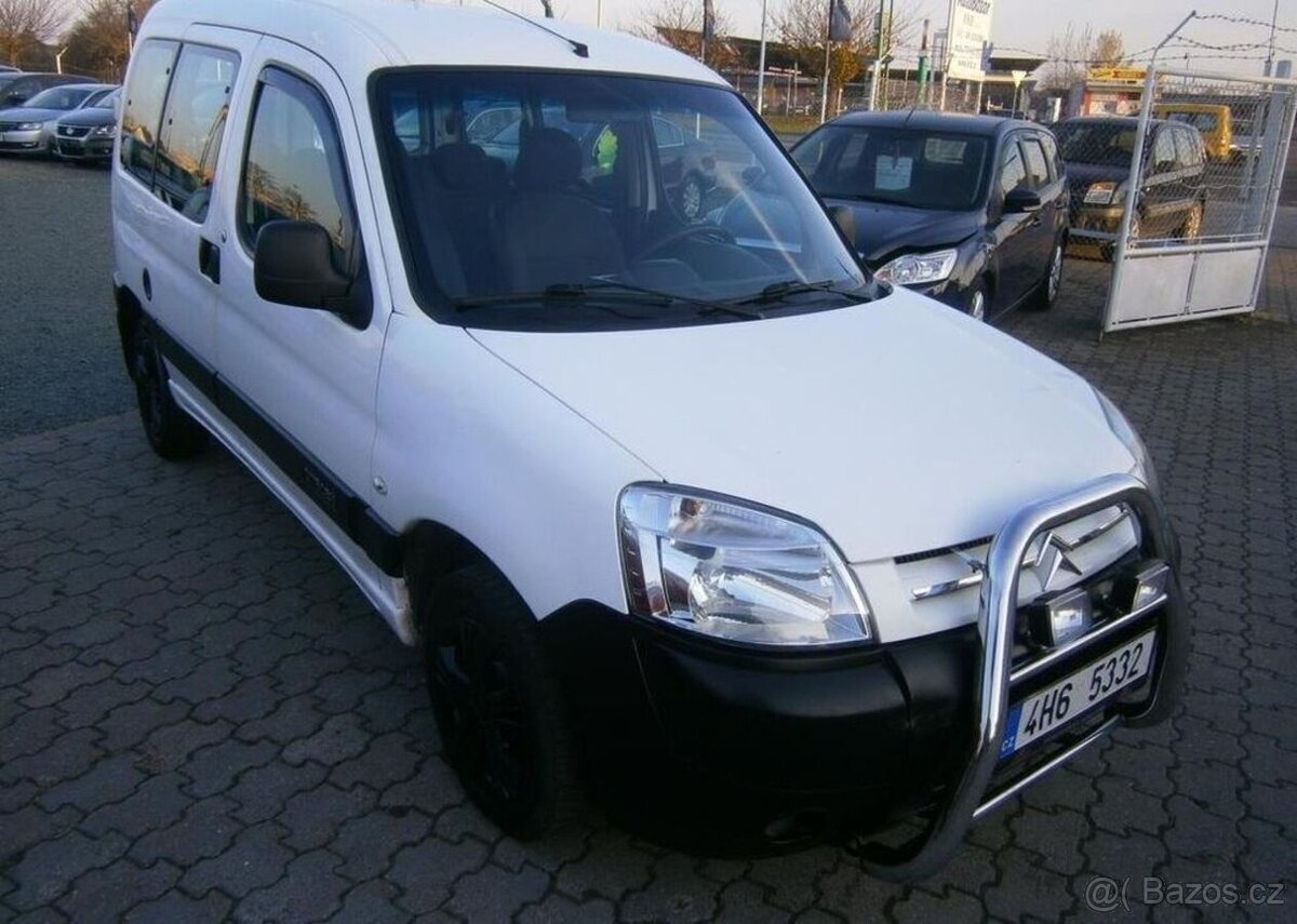 Citroën Berlingo 1.6HDi,CZ,2x kola nafta manuál 55 kw