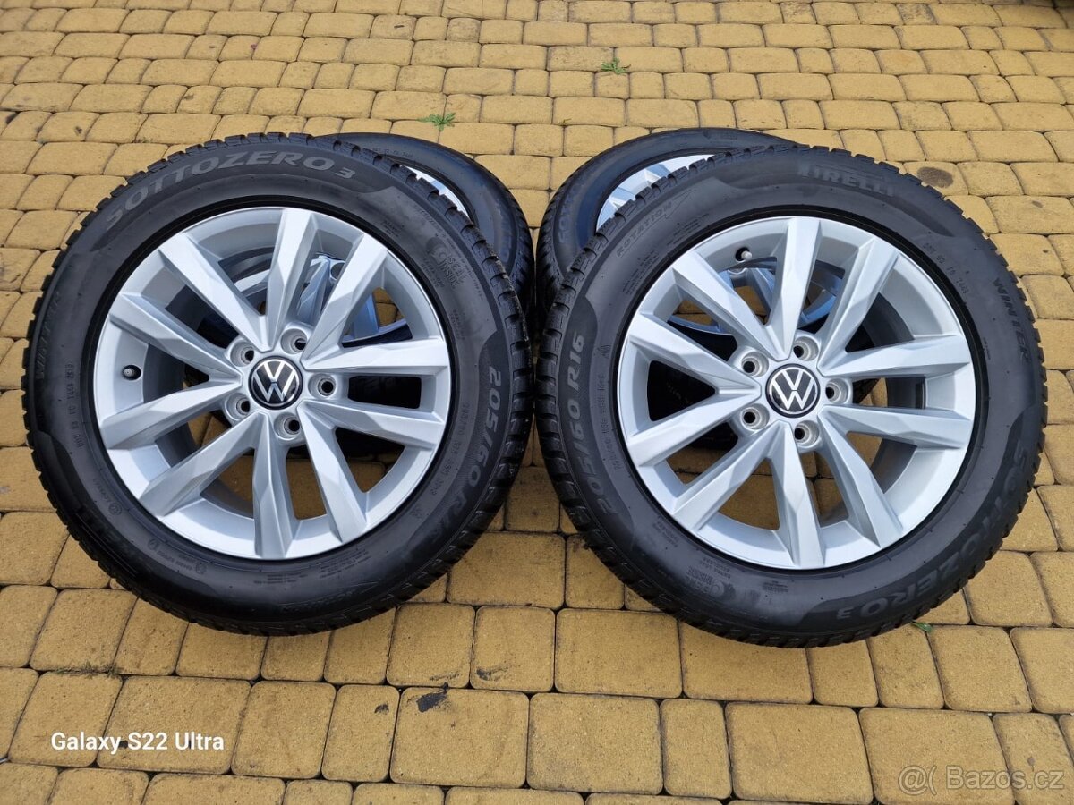 Alu kola zimní sada 5x112 16" VW Touran 2015 +