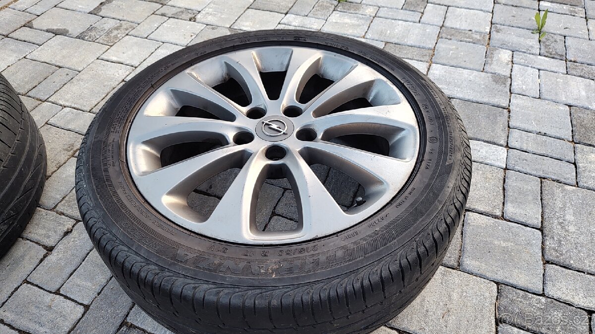 Alu kola Opel 5x110 R17 4ks -antracit