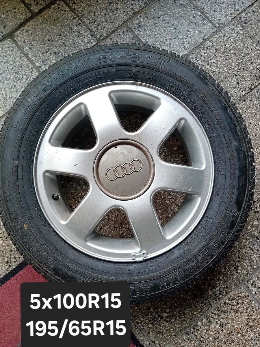 Alu kola Audi 5x100R15