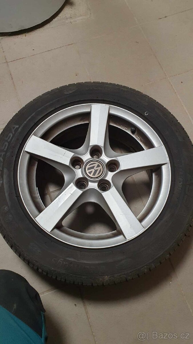 4x Alu kola 5x112 r16 Volkswagen