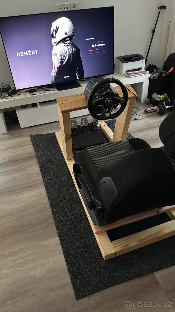 DOMÁCÍ PLAYSEAT + HERNÍ VOLANT Thrustmaster T248 PS5/PS4/PC