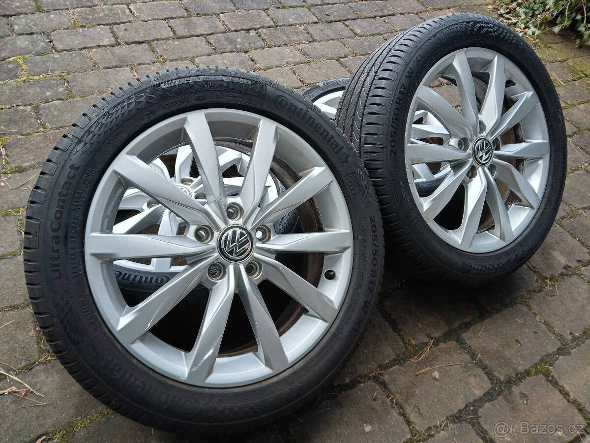 ALU kola,sada,model DIJON,originál,205/50 R17,5x112,TOP