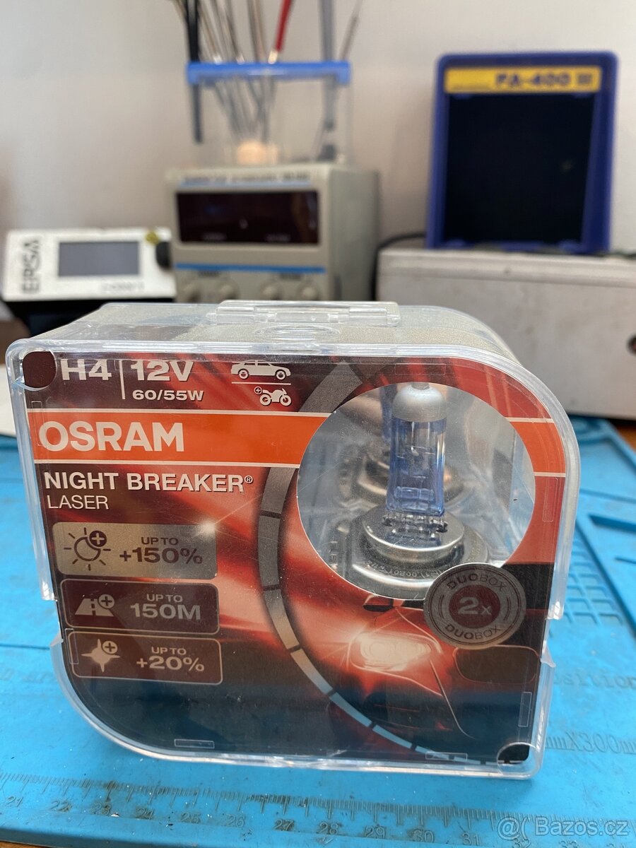 OSRAM NIGHT BREAKER LASER H4 +150%