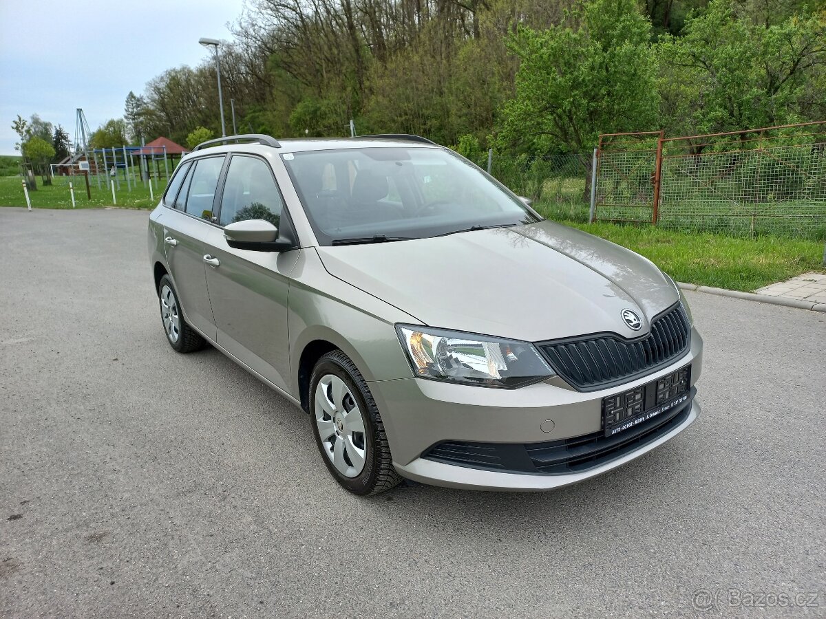 Škoda Fabia 3 combi 1,0i 55kw 96tkm 2016