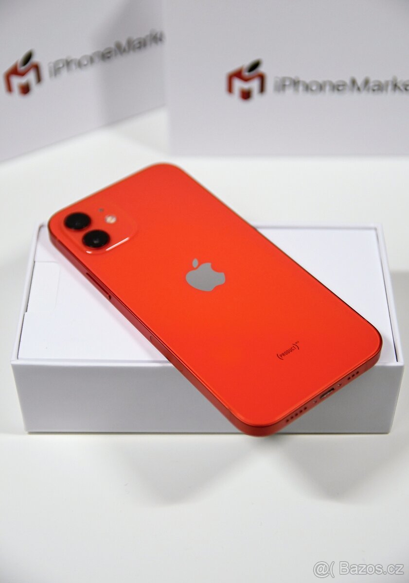 Apple iPhone 12, 64GB, Red - záruka 12 měsíců