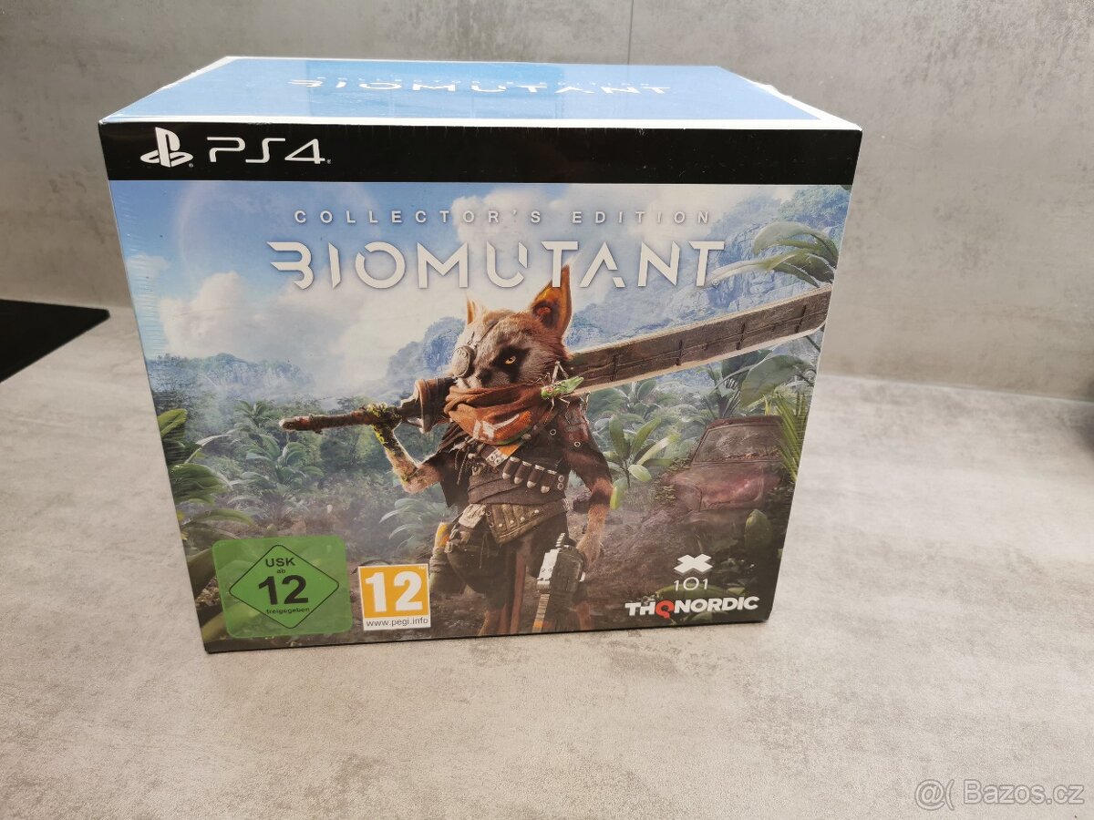 Biomutant Collector's edition PS4 - nová nerozbalená