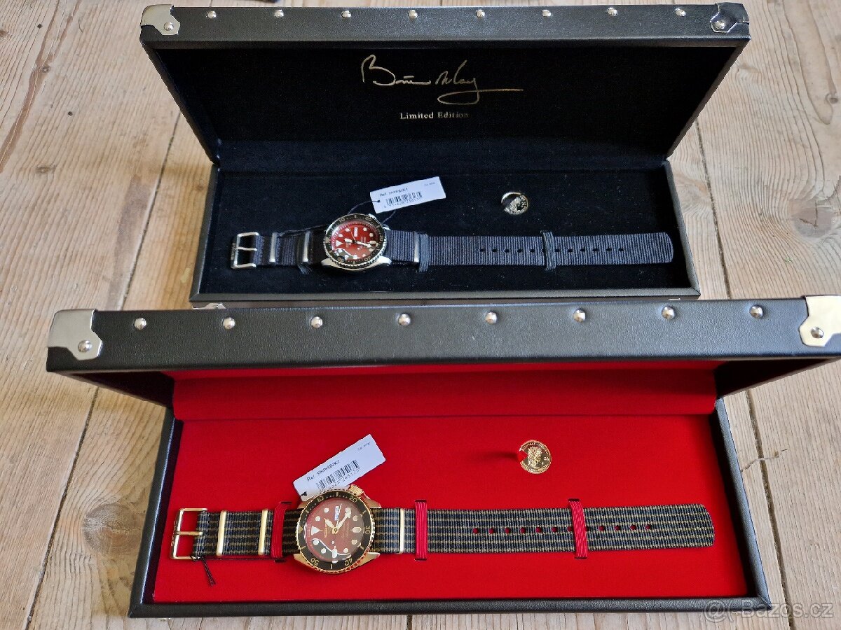 Seiko 5 Brian May Limited Edition Red Special II NOVÉ