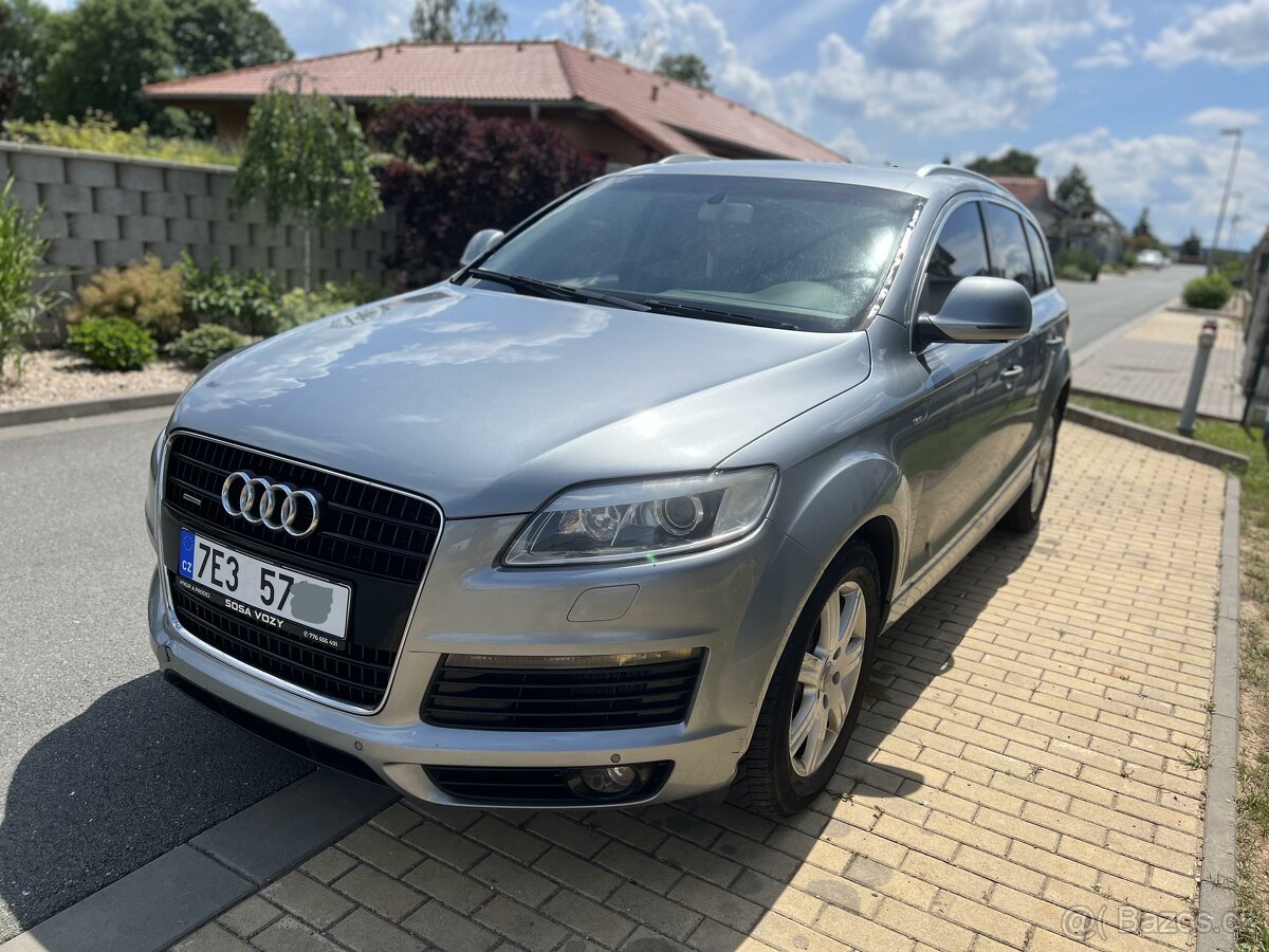 Audi Q7 3.0tdi 171kW rv.08•Původ CZ•