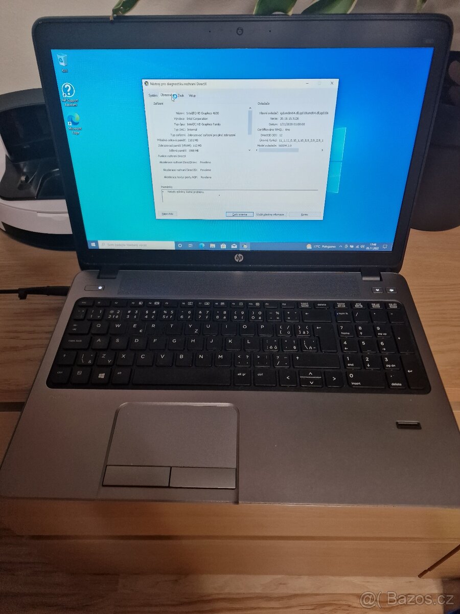 Zachovalý - Notebook HP 450 G1