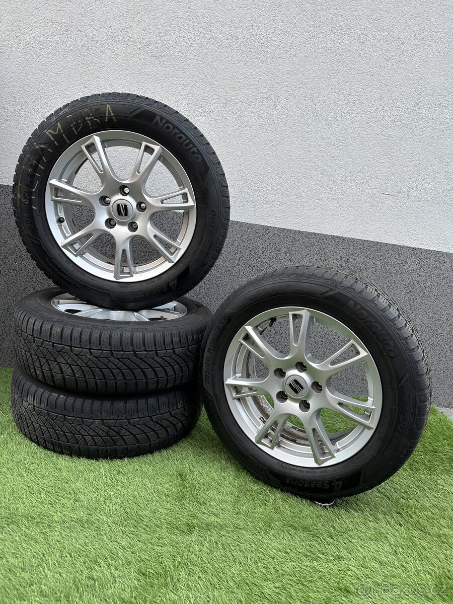 ALU kola 5x112 r16 s pneu (slz)