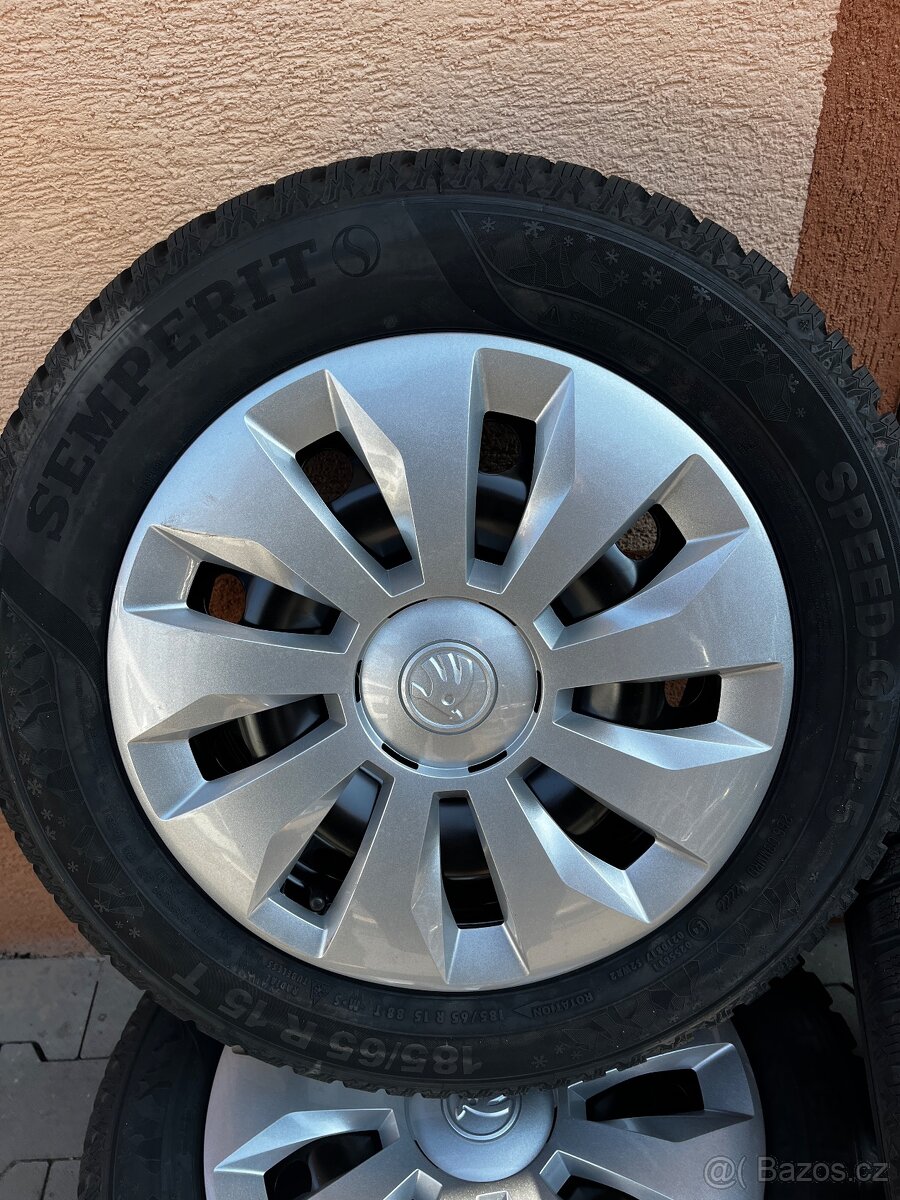 5x100 R15 5,5J ET40 Škoda Fabia IV 185/65 R15 88T