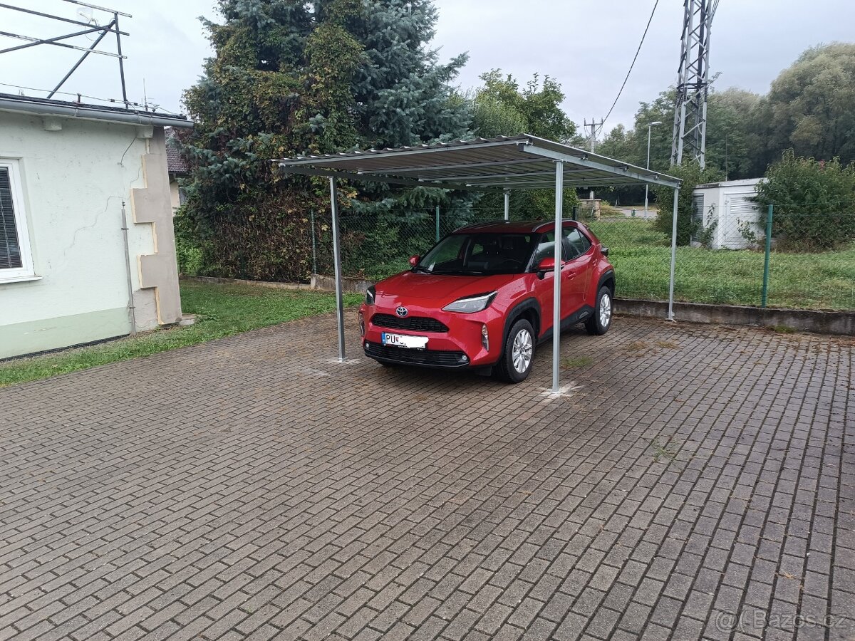 Modulární montovatelný pozinkovaný přístřešek na auto garáž