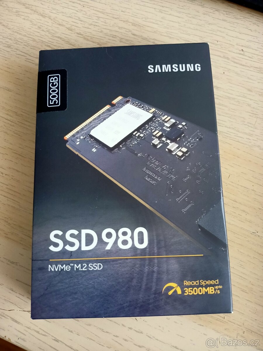 SSD disk 500GB Samsung 980 - zapečetěný nový