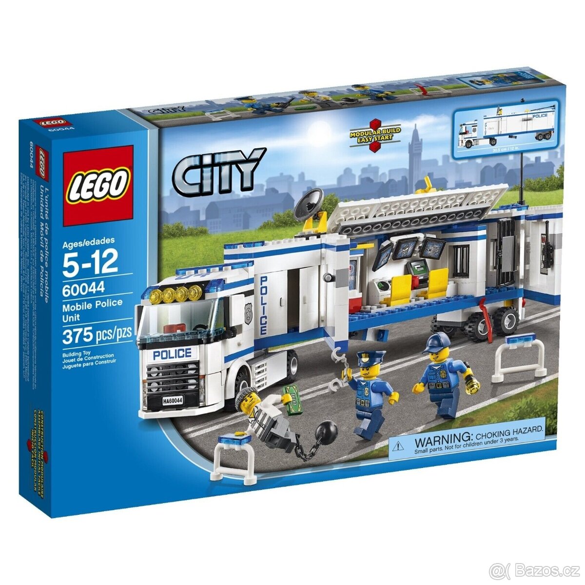 nové Lego City 60044 Mobilní policejní stanice