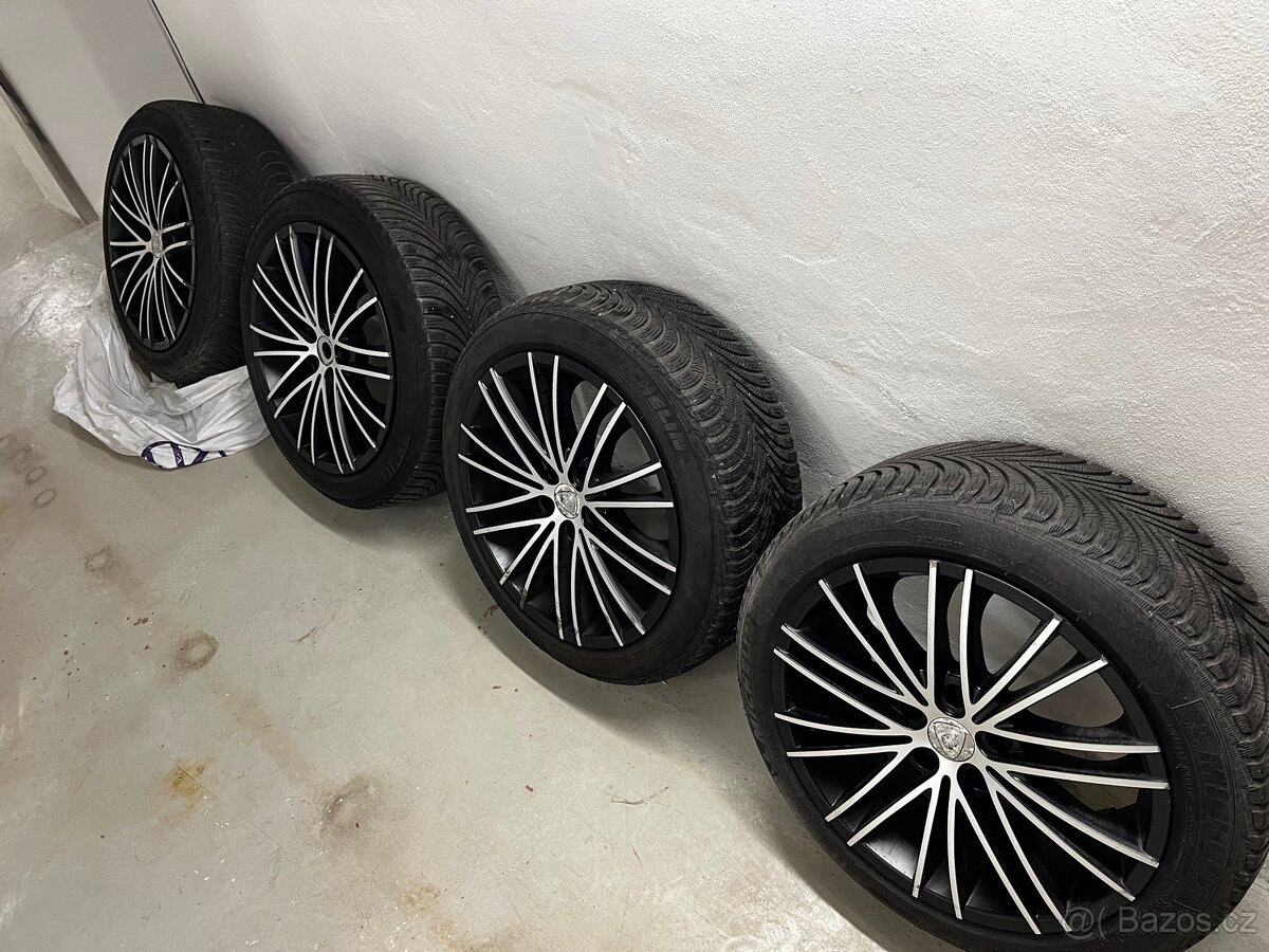 ALU Kola 17” + Zimni pneu 205/50 R17