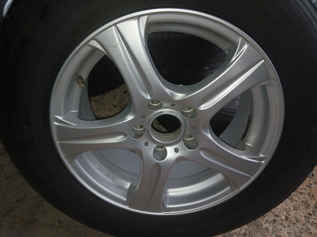 Alu kola s letními pneu 215/65/R16 5x114,3 ET38