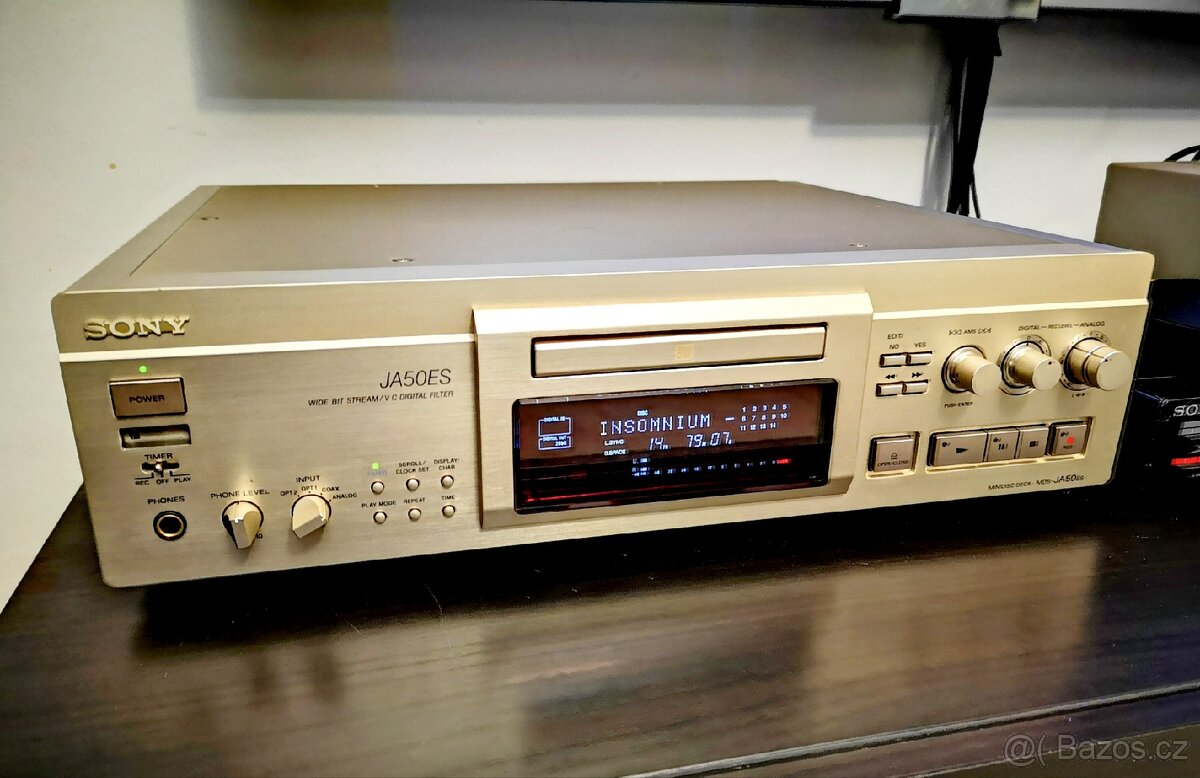 Used Sony MDS-JA50ES Minidisc players for Sale | HifiShark.com