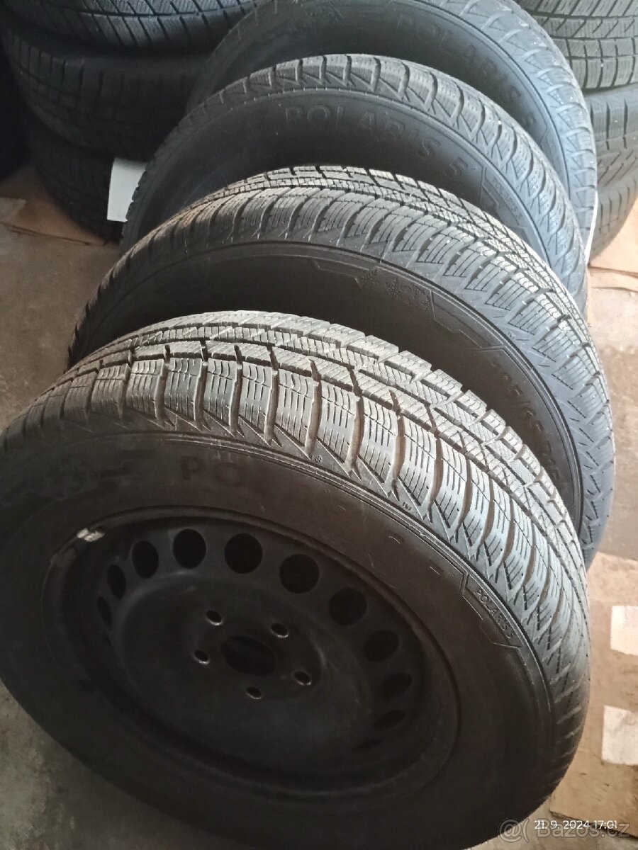 4x zimní kola 195/65 R15 vzorek 8.5mm Octavia 3, 2