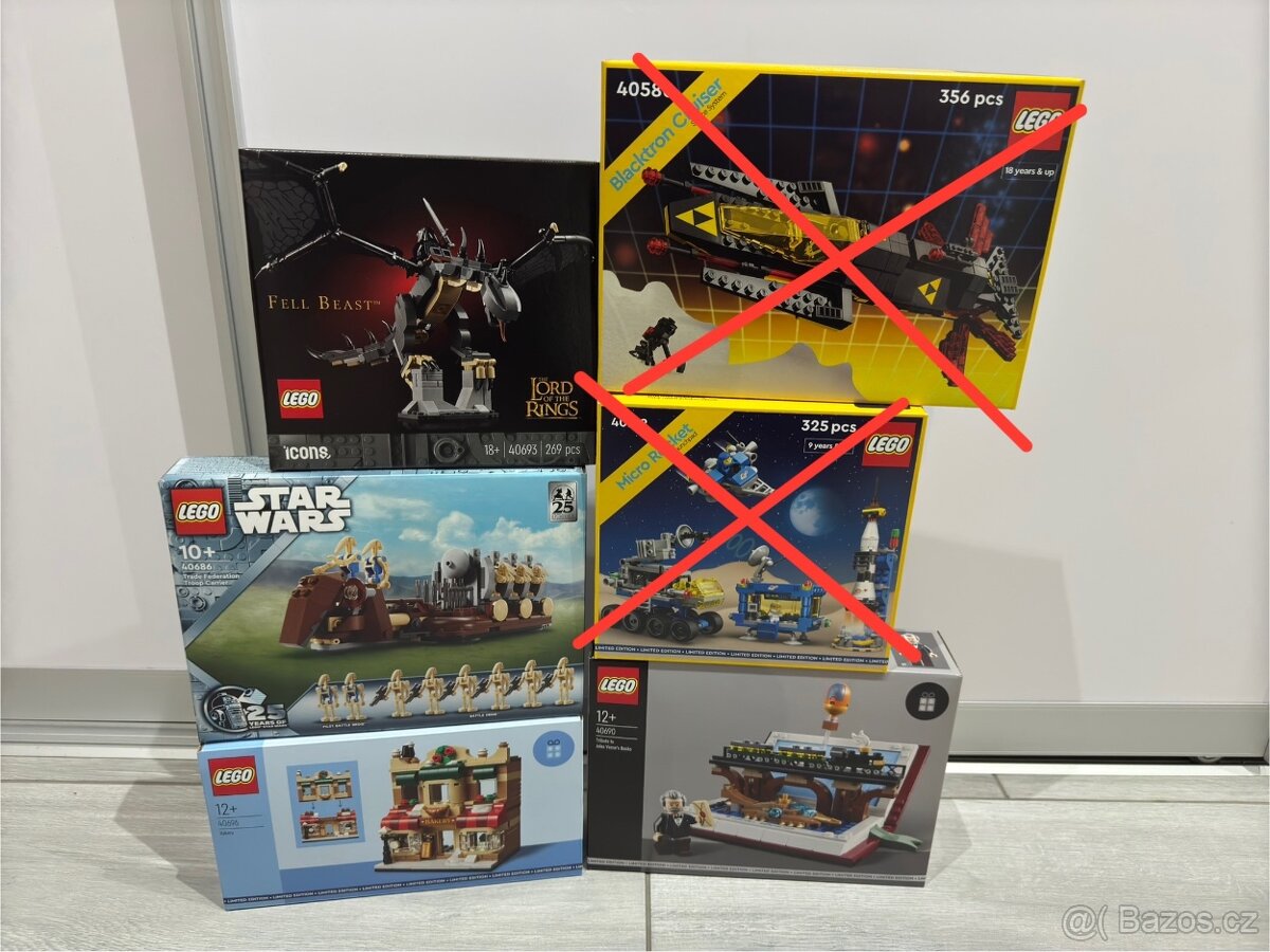 Exkluzivní limitované sety LEGO