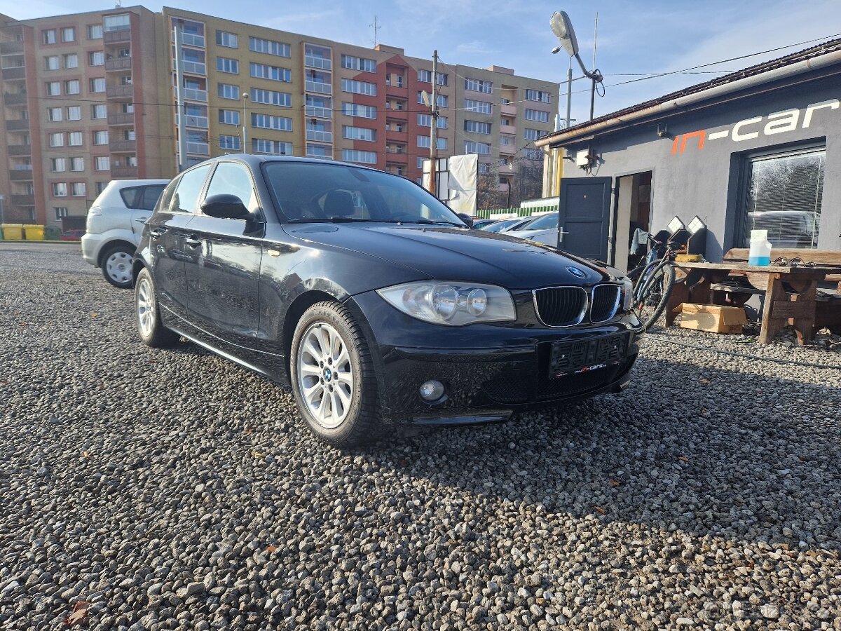 BMW E87,116i,85KW,6rychl.AUTOKLIMA,BEZ KOROZE,R.V.2007