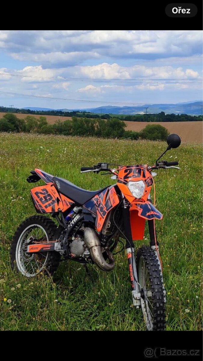 Ktm exc 125 s tp spěchá