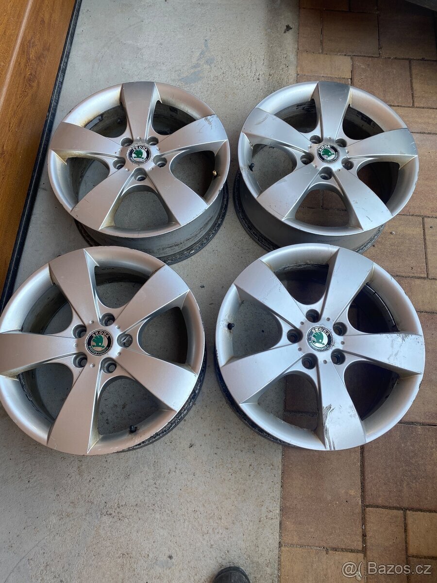 Alu kola 17” 5x112 Škoda Pegasus