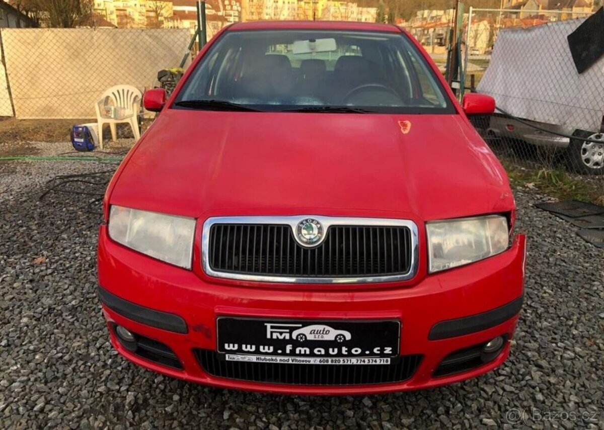 Škoda Fabia SCBMEX01 benzín manuál 47 kw